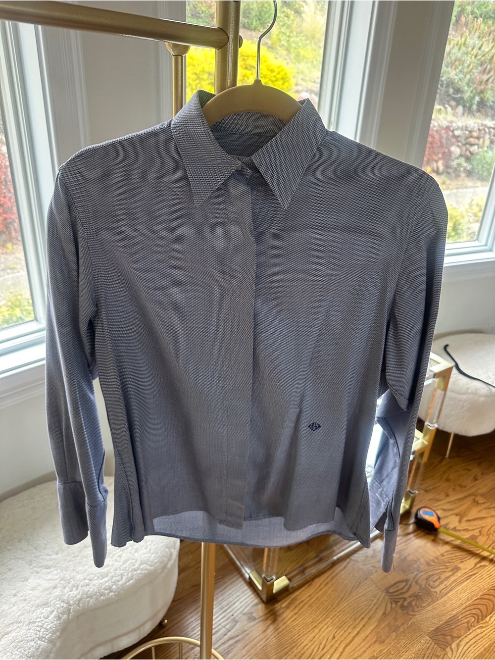 Zohreh Couture shirt with shortened sleeve 46 inches
